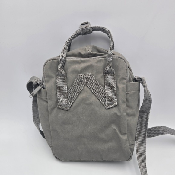 Fjallraven Kanken Mini Backpack Purse Crossbody Bag Grey - Picture 3 of 8